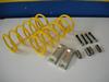 Front + rear suspension lowering kit. Comprises 2 lowered front coil springs plus rear leaf spring lowering kit ABA 1987.